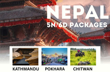 Luxury Nepal tour package from gorakhpur 5Nights 6Days